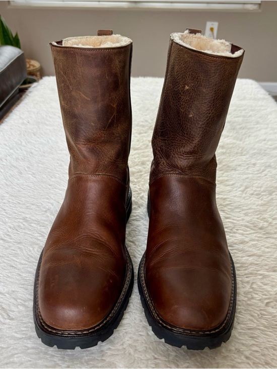 Cole Haan Brown Leather Shearling Boots size 12 M main image 11